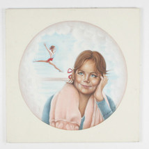 Sans Titre ( Fille Dreaming De Gymnaste) Par Anthony Sidoni 1984 Signée Huile - £2,182.98 GBP