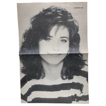 Mackenzie Astin &amp; Courteney Cox 80s Teen Bop Magazine Clipping Pin Up Poster - £15.18 GBP