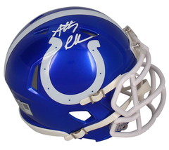 Anthony Richardson Autographed Colts Flash Mini Speed Helmet Fanatics - £174.17 GBP