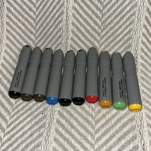 Cricut Color Fashion Ink Markers Total 10 Pens Lot D3 - $9.55