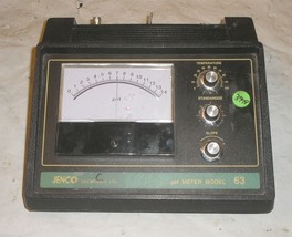 Jenco Electronics pH Meter Model 63 - No Power Cord - £12.04 GBP