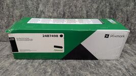Genuine Lexmark 24B7498 Black Toner Cartridge - SEALED IN PACKAGE - $69.99