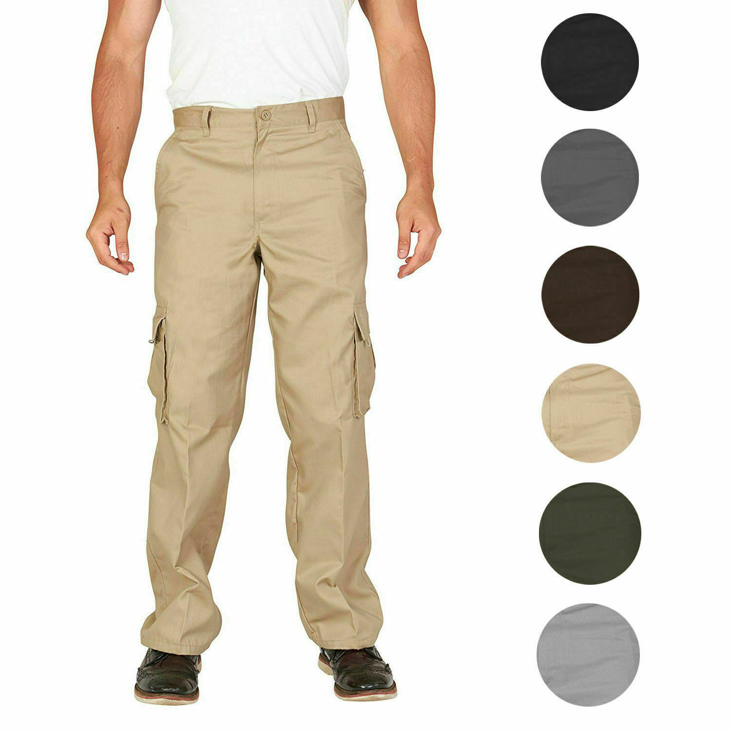 Primary image for Men's Tactical Combat Military Army Work Twill Cargo Pants Trousers