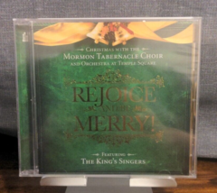 NEW Mormon Tabernacle Choir - Rejoice &amp; Be Merry (CD, 2008) - Holiday Classic - $14.95