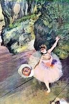 Dancer with a bouquet of flowers (The Star of the ballet) - $19.97