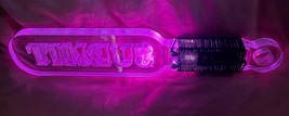 Custom reverse cut  L.E.D. LED Spanking paddle thick acrylic Light up! - £67.93 GBP