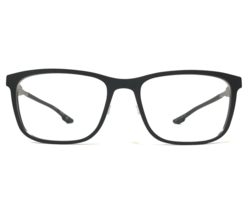 Columbia Eyeglasses Frames C3017 002 Black Gray Square Full Rim 55-18-145 - $46.53