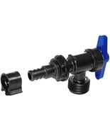 PEXLOCK 30887 Wash Valve, 1/2&quot; x 3/4&quot; MGH, Blue/Black - $33.36 CAD