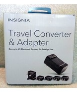 Insignia Travel Adapter and Converter - - £14.34 GBP