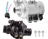 Electric Water Pump + Thermostat Kit For BMW 328i 528i 530xi 525xi X3 X5... - $124.25