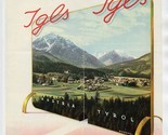 Igls Tyrol Austria Brochure 1950&#39;s Monopol - £14.28 GBP