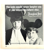 1970 Disneyland Hotel Advertisement Vintage Anaheim California Disney DW... - $35.02 CAD