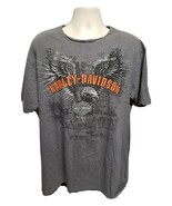 Harley Davidson Motorcycles San Diego California Adult Gray XL TShirt - $17.82
