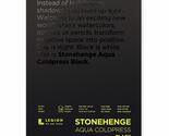 Stonehenge Aqua Black Medium Weight Pad, 140lb, Coldpress, 9 x 12 Inches... - $16.20