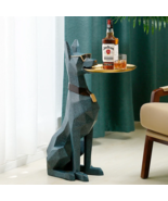 Dog Bar table, doberman coffee table, luxury home decor, OG dog Serving ... - $547.38 CAD