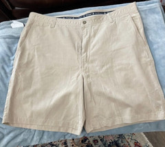 Disney Parks Mens Size 42 Shorts Flat Front Khaki Chino Embroidered Mickey NWT - £14.81 GBP