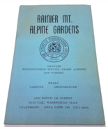 Vtg 1960s  American Rhododendron Society - Rainier Mt. Alpine Gardens Ca... - $13.47 CAD