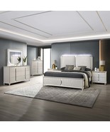 Laveda Nightstand, Pearl White Finish - $7,329.80 MXN