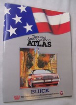 1988 BUICK GREAT AMERICAN ROAD ATLAS US OLYMPICS ADVERTISING BOOK - £7.92 GBP