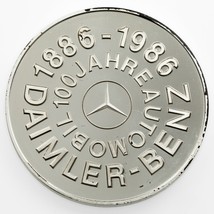 Rare 1986 Daimler-Benz Allemagne 100th Anniversaire Argent Commémoratif ... - $98.00