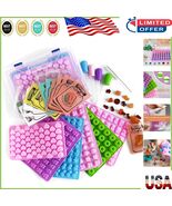 32-Piece Silicone Gummy Bear Molds Set - Non-Stick Candy DIY Kit with 4 ... - $44.74 CAD