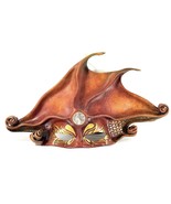 Handcrafted Leather Masquerade Mask Venetian Or Fantasy Mask Signed Pabl... - €81,16 EUR