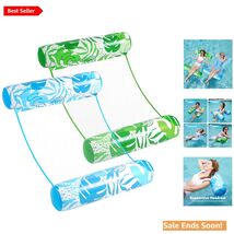 Luxury Inflatable Pool Hammock - Compact 4-in-1 Floaties for Upgraded Wa... - $35.59