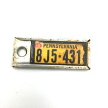 DAV 1968 PENNSYLVANIA keychain license plate tag Disabled American Veter... - $10.00