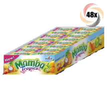 Full Box 48 Packs | Storck Mamba Tropics Fruit Chews | .93oz | 6 Chews Each - £25.02 GBP