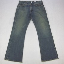 LUCKY BRAND Mens Blue Jean (31) L33 &quot;Fender Jean&quot; Made In USA Distressed Bootcut - $22.33