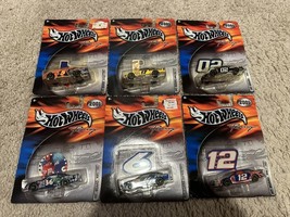 Lot Of 6 - 2001 New Hot Wheels racing stickers series Diecast Cars #5 #1... - £17.29 GBP