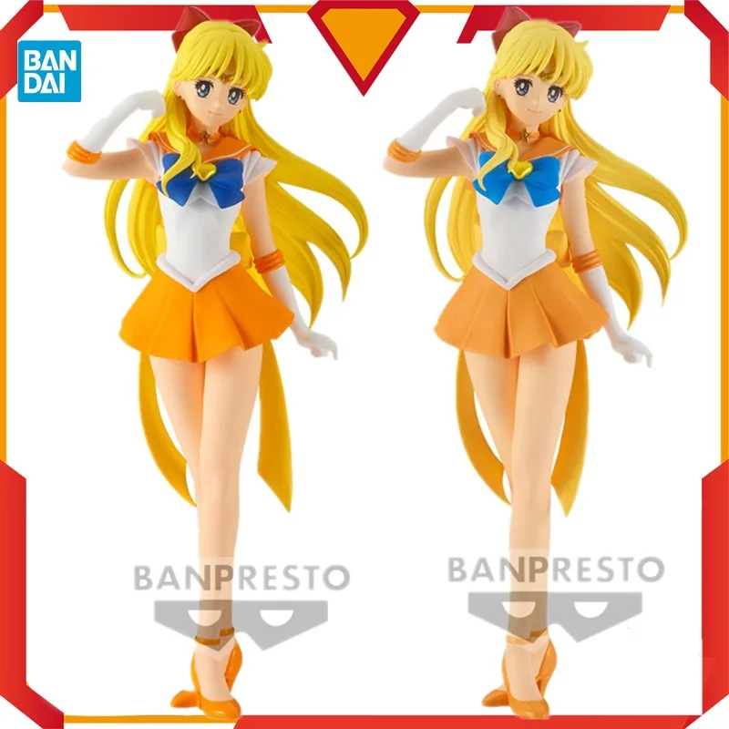 Bandai Sailor Moon Eternal Anime Figure Glitter&amp;Glamours Super Sailor Venus - £33.09 GBP