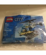 New City Police Helicopter Lego Set Polybag - $15.76