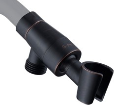 Oil-Rubbed Bronze Finish, Solid Metal Shower Head Holder For Hand Held - $35.95