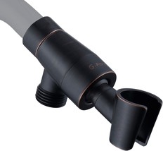 Oil-Rubbed Bronze Finish, Solid Metal Shower Head Holder For Hand Held - $34.52