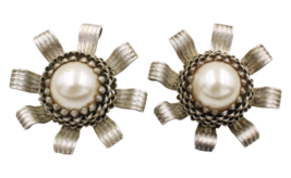 Earrings Babylone by Laaban French Runway Couture 1980s - £94.15 GBP