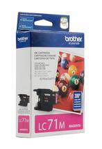 Brother Printer LC71M Standard Yield Magenta Ink - £4.32 GBP