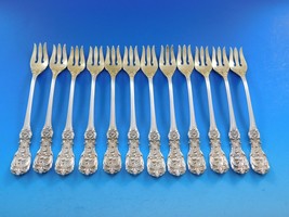 Francis I by Reed &amp; Barton Old Sterling Silver Cocktail Oyster Forks GW Set 12 - $701.91