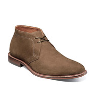 Stacy Adams Martfield Plain Toe Chukka Boot Suede Mocha 25618-216 - £102.71 GBP