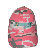 Envirotech Services INC - Pink camo Woman&#39;s Strapback Adjustable Hat Cap - $15.68 CAD