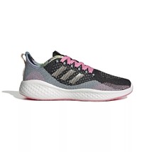 Adidas Fluidflow 2.0 Women&#39;s Running Shoes Black/Pink **Size 6** NEW IN BOX - £71.46 GBP