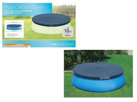 Intex 28021E Pool Cover 12" H X 10 ft. W X 10 ft. L Blue - $22.77