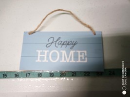 Happy Home Decorative Plaque Home Decor New - £1.67 GBP