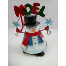 Wobbly Bouncy Noel Snowman On Springs Christmas Tree Ornament Decoration... - €5,78 EUR