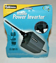 Mobile Power Inverter 150 Watt DC/AC Travel Fellowes #99428 Cigarette Li... - £6.28 GBP