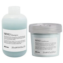 Davines MINU Illuminating Shampoo 8.45 oz &amp; Davines MINU Illuminating Conditione - $60.76