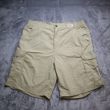 Pacific Trail Shorts Mens Large Khaki Cargo Lightweight Athletic Casual - £17.33 GBP