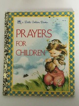 Prayers for Children Little Golden Book Christian Religious Bedtime Girls Boys - £2.39 GBP