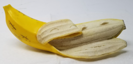 Imperfect Peeled Banana Ceramic Artwork MCM Still Life - £12.14 GBP