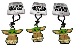 3pk Star Wars Mandalorian The Child Baby Yoda Unknown Species Backpack C... - $14.17